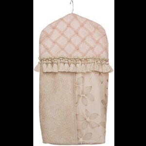 NEW Package Glenna Jean Florence Diaper Stacker, Pink/Cream/Tan